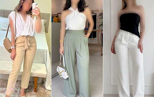 کراپ تاپ زنانه جذاب