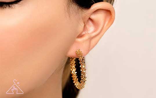 گوشواره زنانه مناسب فرم صورت